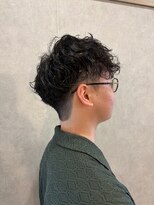MEN'S soleil 大宮さいたま新都心【メンズソレイユ】MEN'Sパーマ/MEN'Sカット/メンズ&nbsp;ニュアンスウルフ スペインカール さいたま新都心