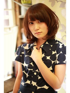 テテクルー(tete et clou) 軽いレイヤーボブ