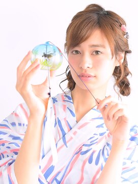 ヘアーサロン ラフリジー(Loufreasy) 浴衣の着付け & ヘアセット ご予約はお電話のみ