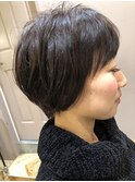 お洒落な前下がりのショートスタイル☆担当 副店長 川上功介
