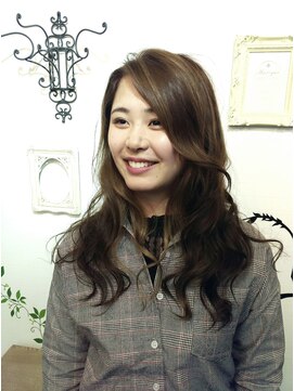 カノア ヘアー ラウンジ(Kanoa hair lounge) 抜け感イルミナオーガニックカラーロング☆