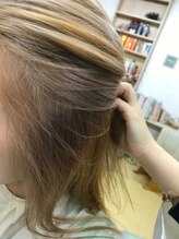 かみゆい ハイトーンカラー