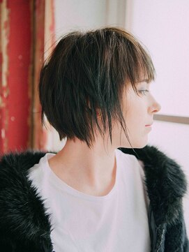 プロデュース 古淵店(Produce) 暗髪レイヤーボブ