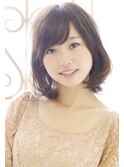 【林 飛夕也】柔らか愛されワンカールボブ☆