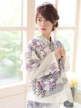 マーブルトウキョウネオリーブ(marbles tokyo neolive) 《MARBLES/三茶》☆浴衣着付け☆花火☆ねじねじアレンジ☆