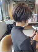上質な柔らか大人ショートボブ【広尾、恵比寿】担当　濱口