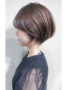 サロンドミルク 溝の口店(salon de MiLK) 綺麗に馴染む大人可愛いショート