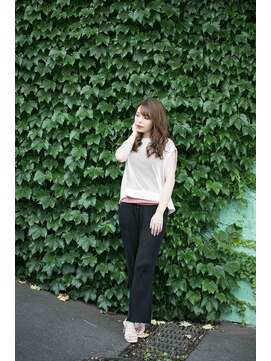 カリン 横浜店(carin) 【carin横浜】艶カラー/カール/大人かわいいヘア