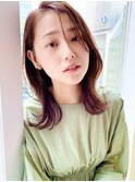 顔まわりレイヤー×くびれミディ［髪質改善/池袋&目白&大塚］