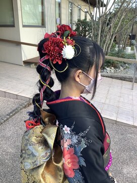 美容室サティ 成人式