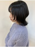ミディアムウルフ/ウルフカット/小顔カット◎20代30代