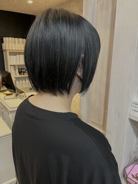 キャアリー(Caary) 福山美容室caary大人気イルミナカラー　ディープブラック