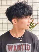 スウェル 船橋店(Swell)&nbsp;ハイライト/マッシュパーマ/ウルフ/波巻き/メンズ