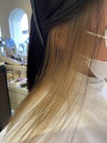 ラソヘアーオアシス(Laso hair oasis)&nbsp;さりげないイヤリングカラー