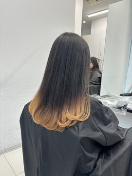 アライブ キチジョウジ(ALIVE Kichijoji) ALIVE kichijoji/　グラデーションカラー×抜きっぱベージュ