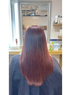 フォルテリノ ナゴヤ(FORTE Lino) 髪質改善縮毛矯正×暖色カラー