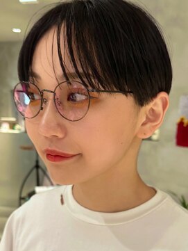 ハウ 心斎橋(how) ショートミニボブひし形ショート大人可愛い20代30代40代50代