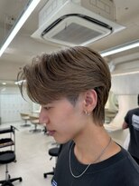 ニコ トウキョウ ヨコハマ(nico)&nbsp;メンズ/センターパート/ニュアンスパーマ