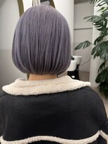 ロウ 町田(ROW)&nbsp;大人かわいいエギョモリ ミルクティーブラウン ひし形シルエット