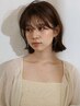 オーガニックカラーor透明感カラー+トリートメント￥6500