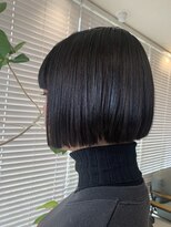 アース 三田南ウッディタウン店(HAIR&MAKE EARTH)&nbsp;大人可愛い小顔 ショートカット切りっぱなし髪質改善