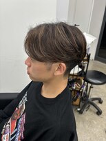 ラッドバイプティパ(rad...by petit-pas)&nbsp;ニュアンスパーマ/水戸/メンズ/センターパート/カルマパーマ