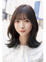 クム(kumu)&nbsp;【kumu】 ミディアム/顔周りカット/おくれ毛レイヤー/栄/名古屋