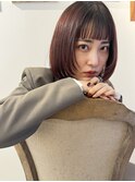 レイヤーボブ/ショートヘア/ショートボブ/30代40代50代