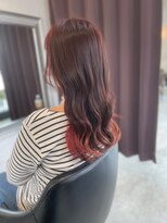 ヴァンクラウドコウベ(VENT CLOUD KOBE) 20代30代シースルーバングラベンダーベージュインナーカラー