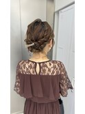 medium  hair arrange