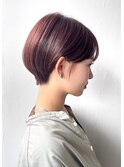 ショートカットショートヘアコンパクトショートボブ丸みショート