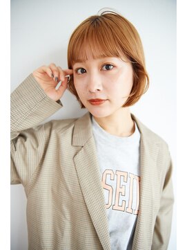 グリーン 北千住(green) 【北千住】ミニボブ×オレンジブラウン