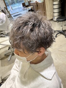 ブランシェ 高蔵寺店(BRANCHE) ★アディクシーカラー★メンズシルバーベージュ【北川】