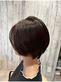 大人可愛い万能ショートボブ/髪質改善/大人ボブ/艶感
