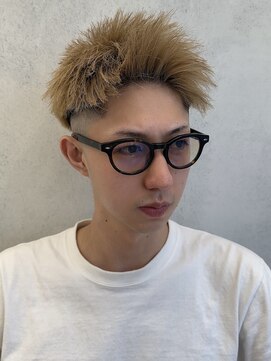 ルースト 西院店(ROOST) ジェットスタイル×金髪