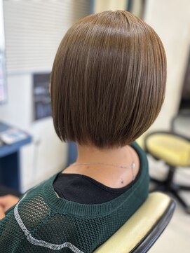 ヘアープレイスクリアライン 栄町店(hair place CLEAR LINE) 【ボブ×メテオカラー】髪質改善/トステア/シルク架橋/メテオ