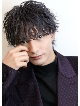 オーシャントーキョーウエスト 心斎橋 (OCEAN TOKYO WEST) シャドウパーマラウンドマッシュ