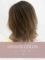 ティルコジェマオブボナ(TYLCO gemma of bona)&nbsp;【デザインカラー】ハイライト×ウェーブミディ