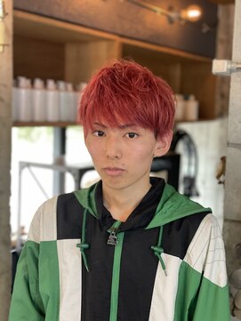 ファスナー(fustener) BLEACH pink