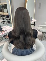 ロンドルピナス 小倉(Lond Lupinus) 黒髪カタログ/オリーブグレー/ココアベージュ/小顔に見せるヘア