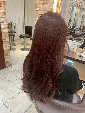 ルページ 千葉(lpage) 髪質改善/顔周りレイヤーカット/グレージュ[千葉/千葉駅]