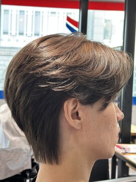 オーシャントーキョー 神戸(OCEAN TOKYO KOBE) グレーブラウンニュアンスセンターパート