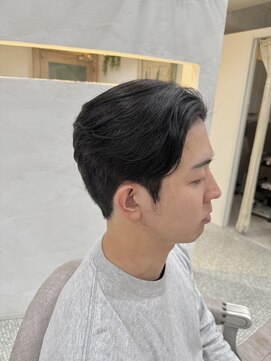 ロストシティ 横浜(LOST CITY) 20～30代/毛流れ縮毛矯正/センターパート/韓国ヘア/ヘッドスパ