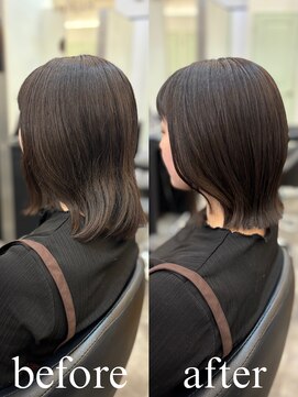 ドラン 梅田店(DRAN) 【DRAN梅田店】冬もまとまるボブは髪質改善トリートメントで！