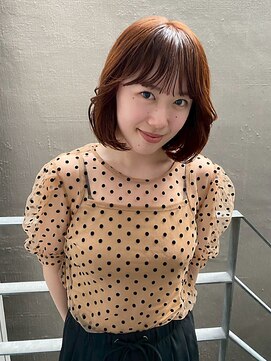 エトレ(etore) 透明感/ブラウンベージュ/レイヤーカット/ミディアム/カール