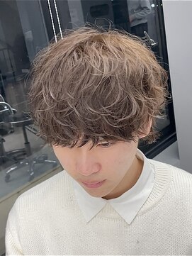 アーバンスタジオトウキョウ 下北沢店(URBAN STUDIO TOKYO) シャドウパーマmixラウンドマッシュ　[下北沢/men's]