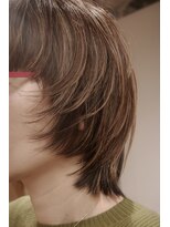 ネイビー(nvy)&nbsp;くびれシアーウルフショート