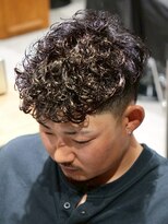 メッツ 原宿(METS) MEN'S/スペインカール×フェード/バロックパーマ