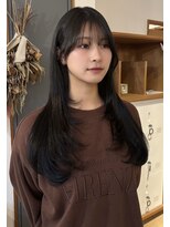 スイート ヘアデザイン(Suite HAIR DESIGN)&nbsp;小顔見え顔まわりカット×ロングレイヤー