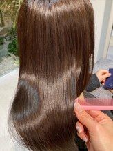 《圧倒的艶髪へ》髪質改善DDKリートメント+カラー+カット￥20900